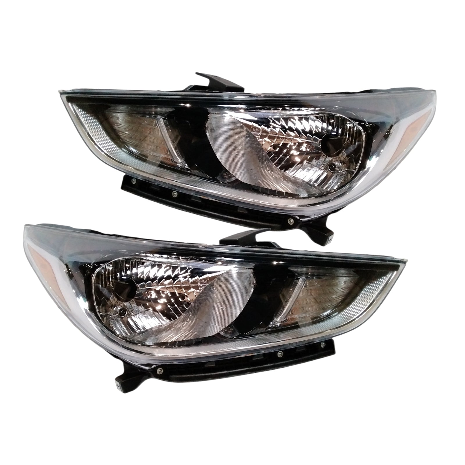 Premium Quality for 2018-2020 Hyundai Accent Headlights Both LH + RH Side