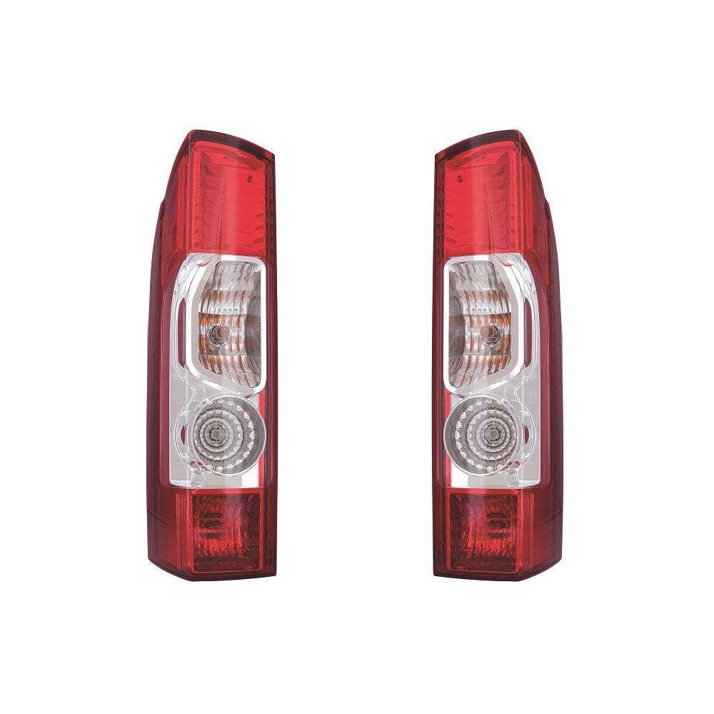 E-Z PARTS For 2014-2022 RAM Promaster Tail Light, Rear Lights (Both Left & Right Set)