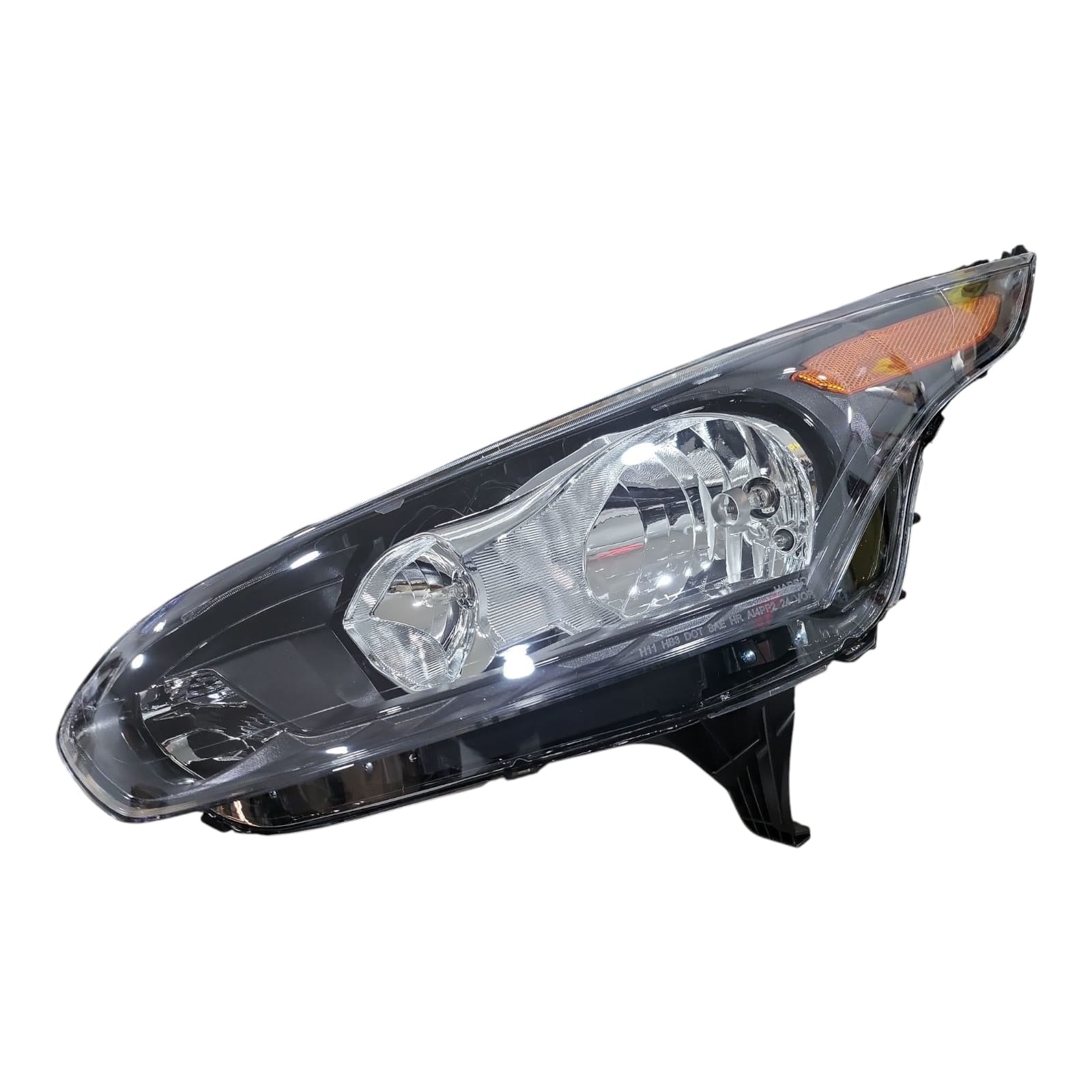Fit 2014-2018 Ford Transit Connect Left Headlight Assembly Black Driver Side LH