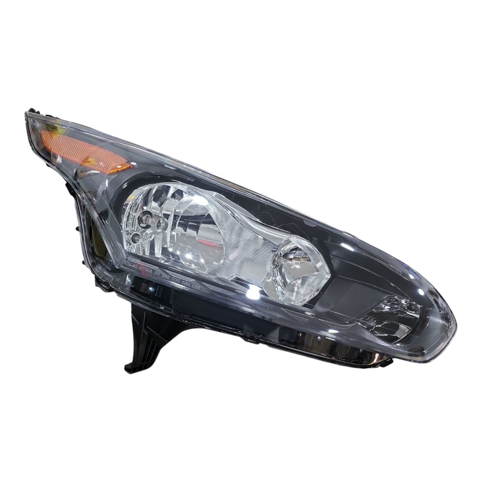 Fit 2014-2018 Ford Transit Connect Right Headlight Assembly Black Passenger Side RH