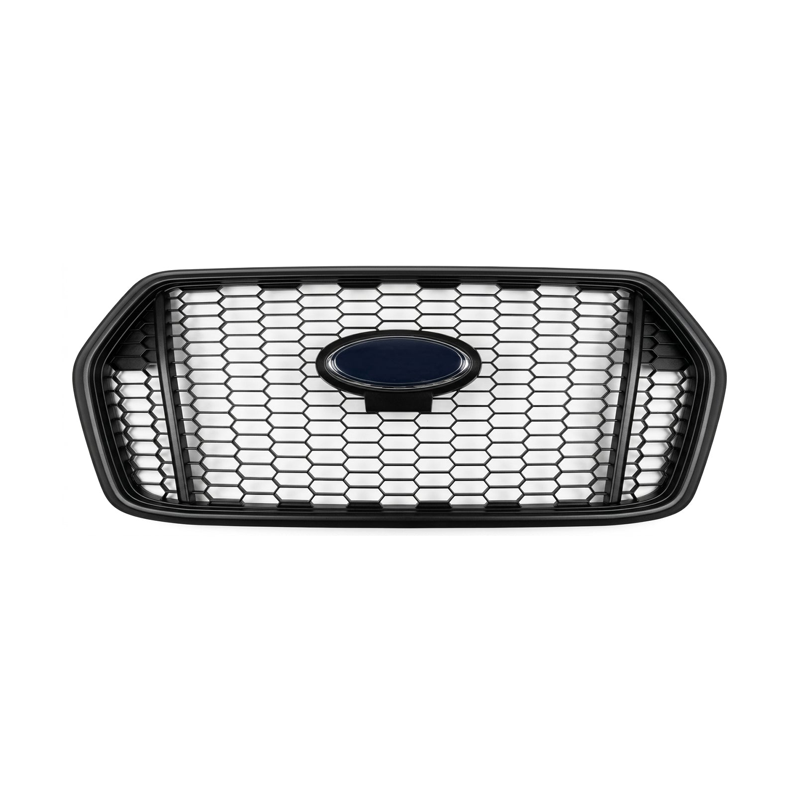 Fit 2020-2026 Ford Transit Upper Grille Black Honeycomb Style