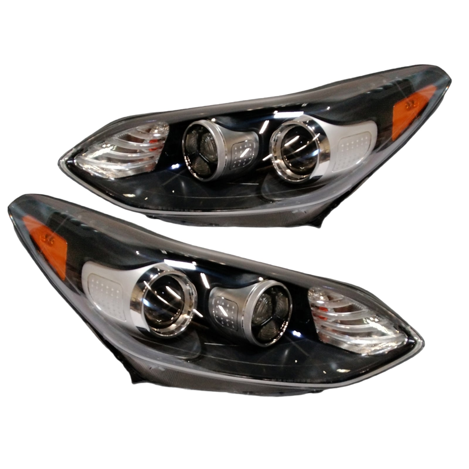 Premium Quality for 2017-2019 KIA SPORTAGE Headlights W/LED Both LH + RH Side