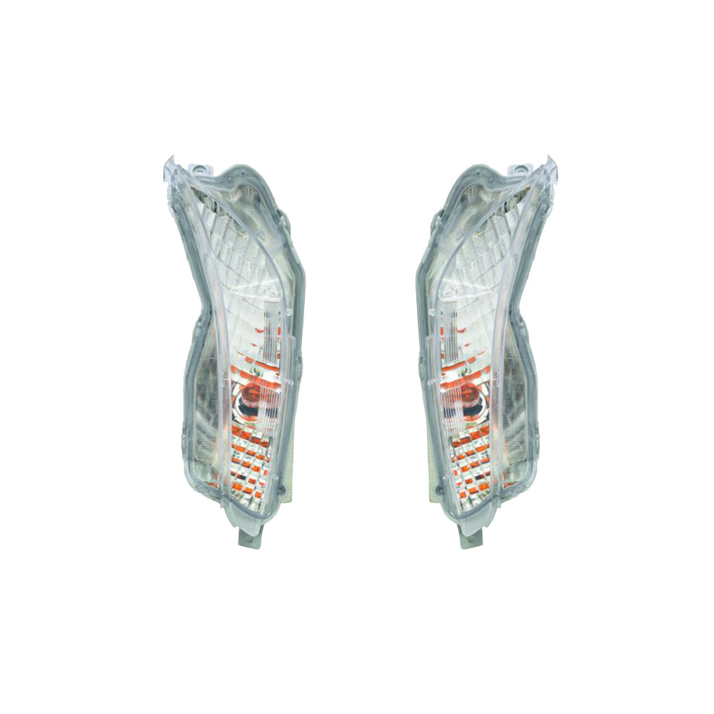 For 2015-2017 Toyota Camry Both Left & Right Turn Signal Bumper Lights Halogen