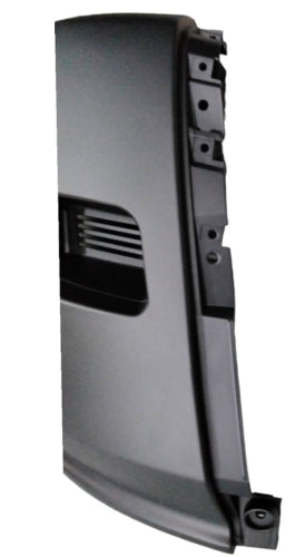 For 2019-2022 RAM Promaster Front Right Bumper Endcap Black Without Fog Lamp