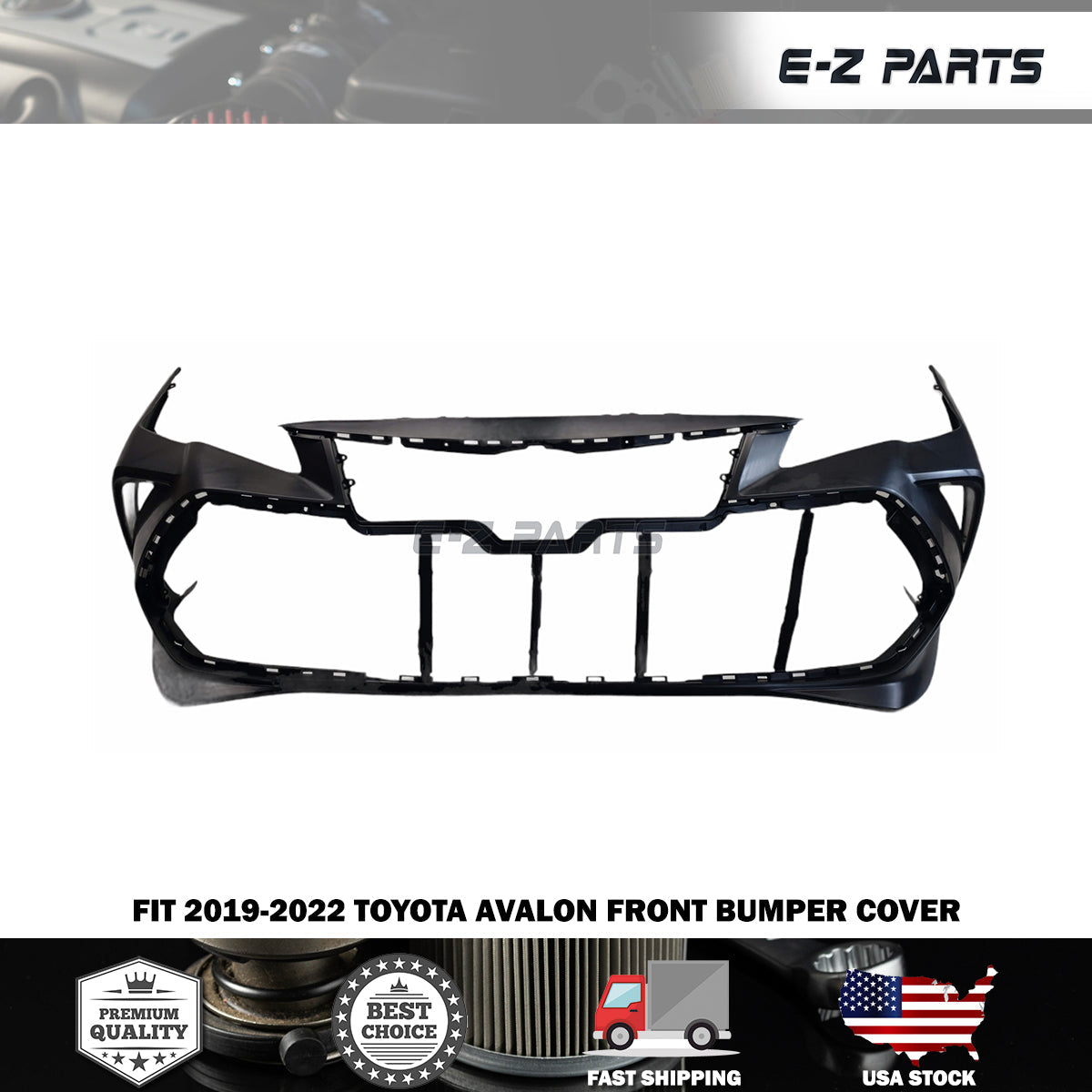 For 2019-2022 Toyota Avalon Front Bumper Cover