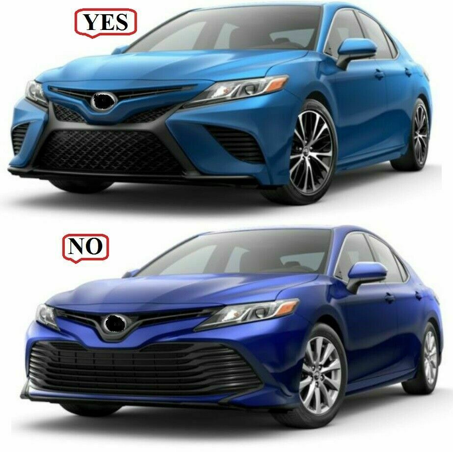 For 2018-2020 Toyota Camry SE XSE Front Upper Bumper Grill Grille Assembly