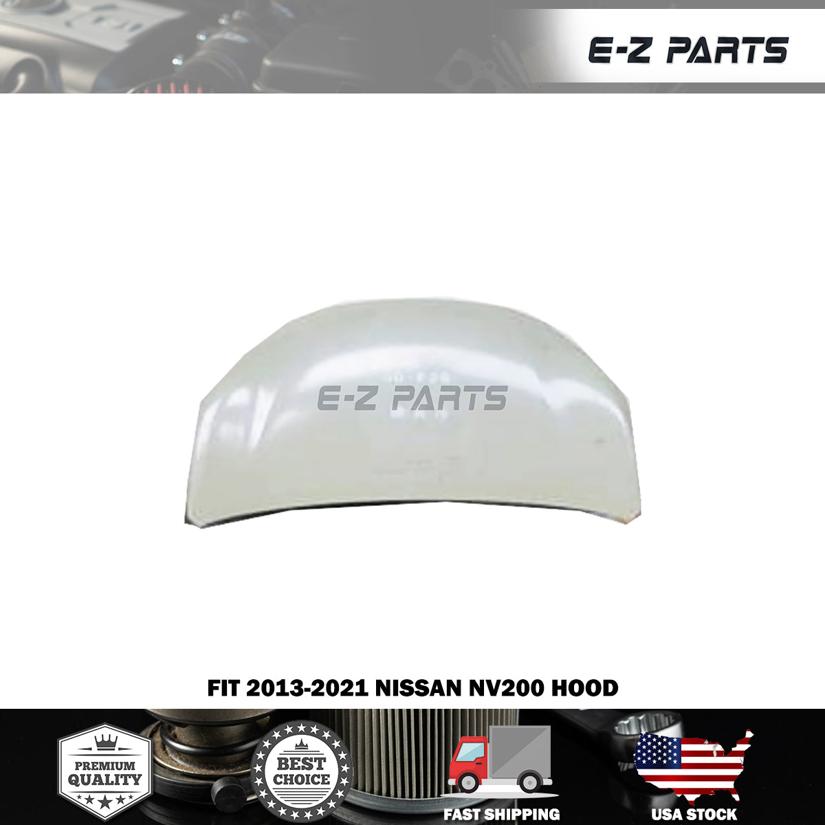 Fit 2013-2021 Nissan NV200 Hood