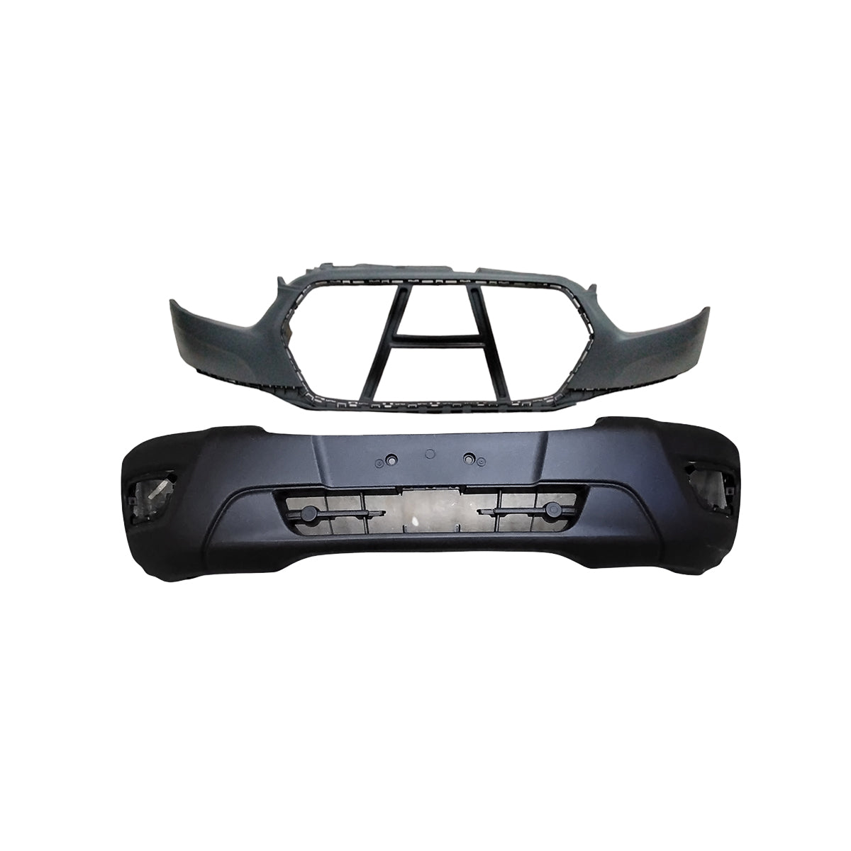 For 2020-2023 Ford Transit Front Upper and Lower Bumper without Park Sensors