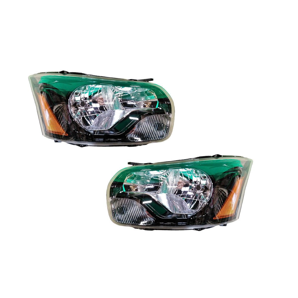 For 2015-2023 Ford Transit  150 250 350 Both Left & Right Headlight Black