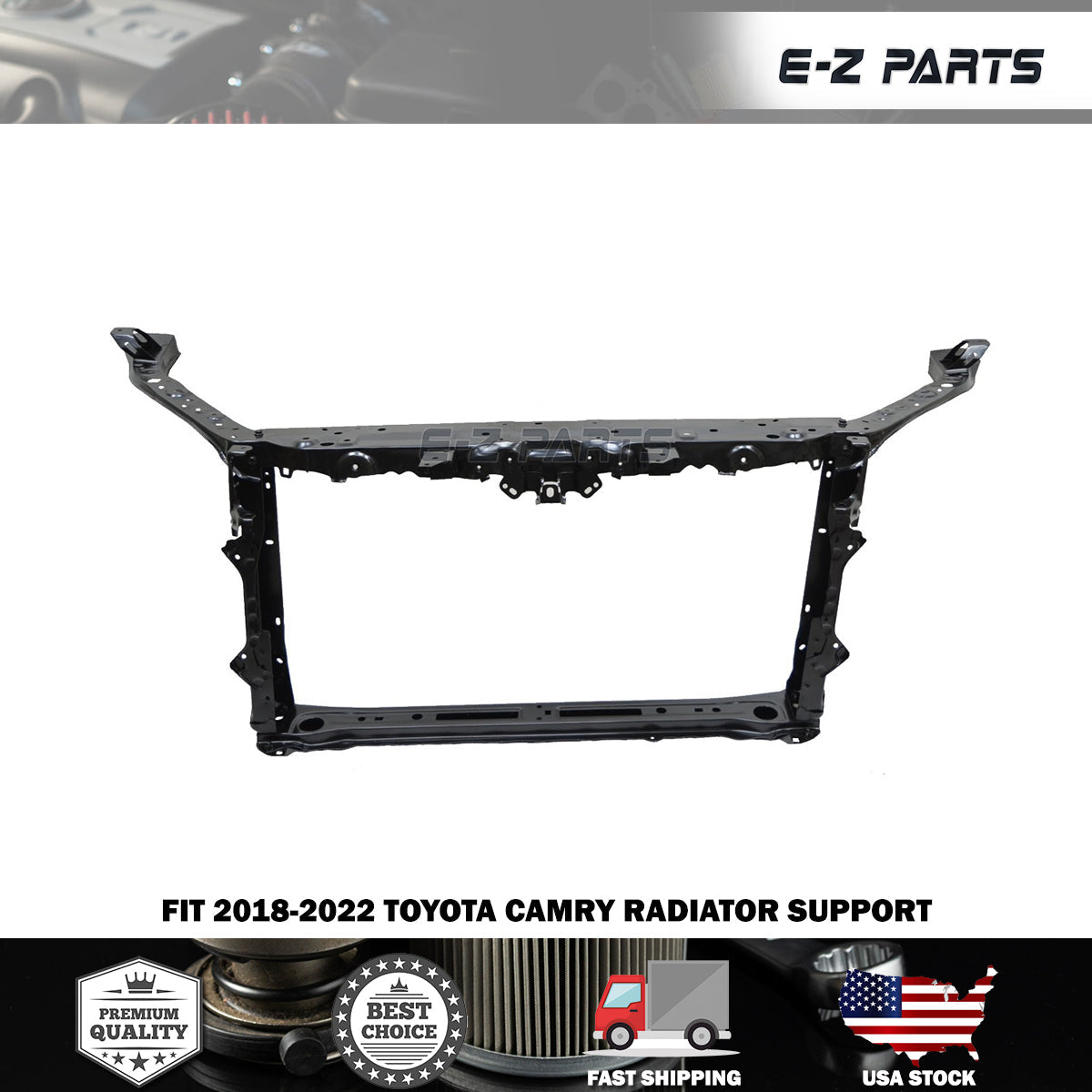 Fit 2018-2024 Toyota Camry Radiator Support