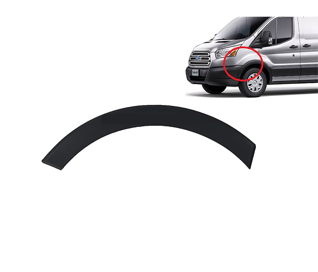 Fit 2015-2019 Ford Transit Left Fender and Fender Flare with Bumper Bracket