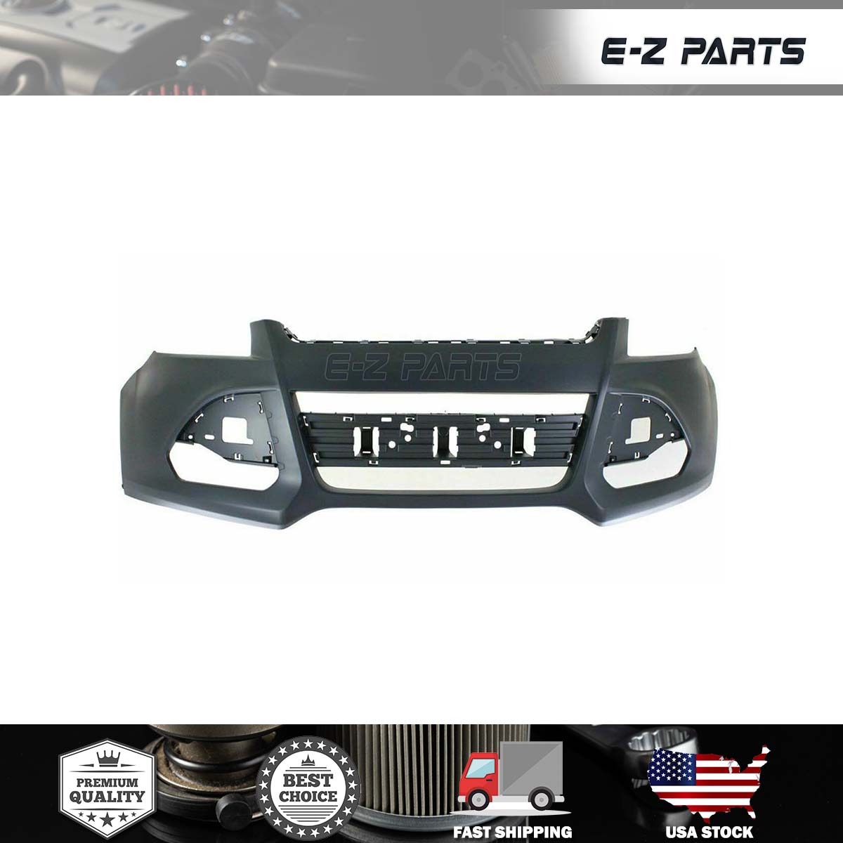 For 2013-2016 Ford Escape Front Upper Bumper Cover Primed