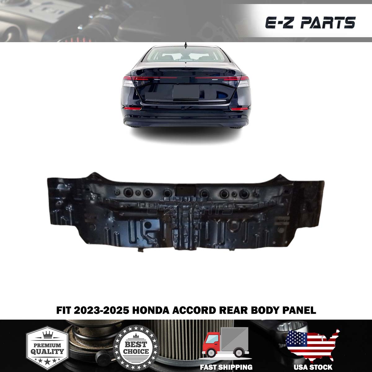 Fit 2023-2025 Honda Accord Rear Body Panel