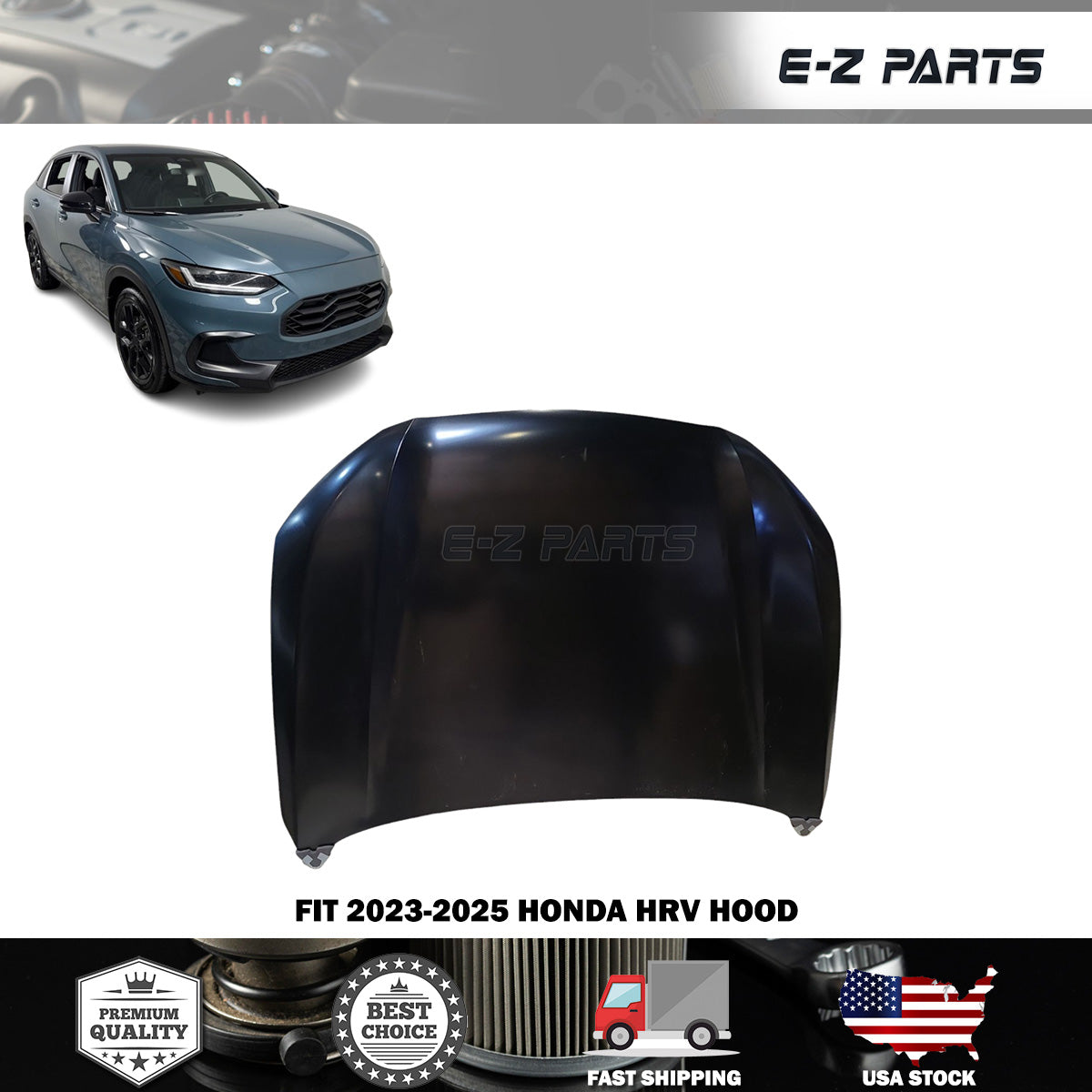 Fit 2023-2025 Honda HRV Hood
