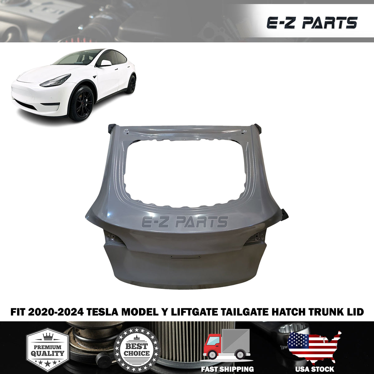 Fit 2020-2024 Tesla Model Y Liftgate Tailgate Hatch Trunk Lid