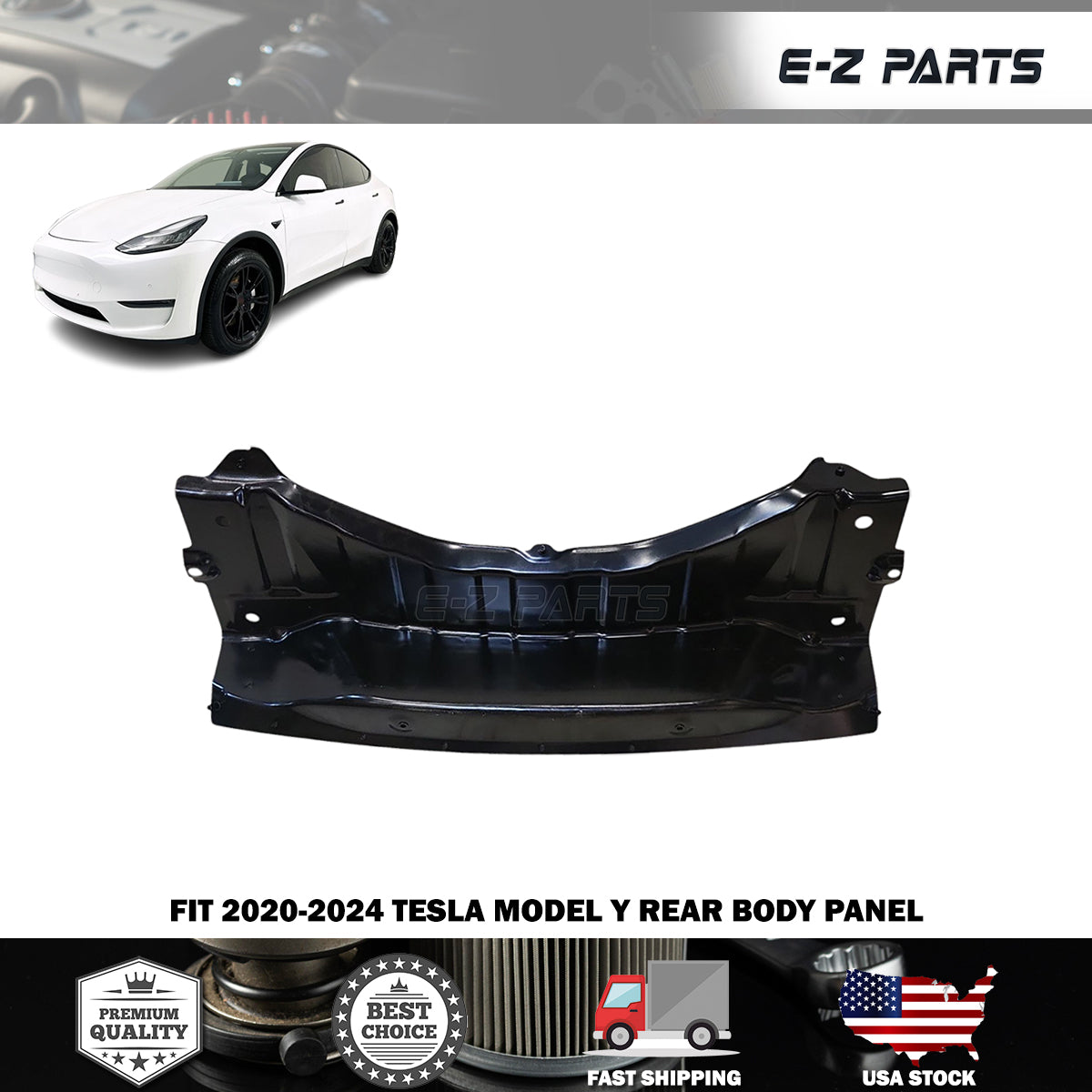 Fit 2020-2024 Tesla Model Y Rear Body Panel