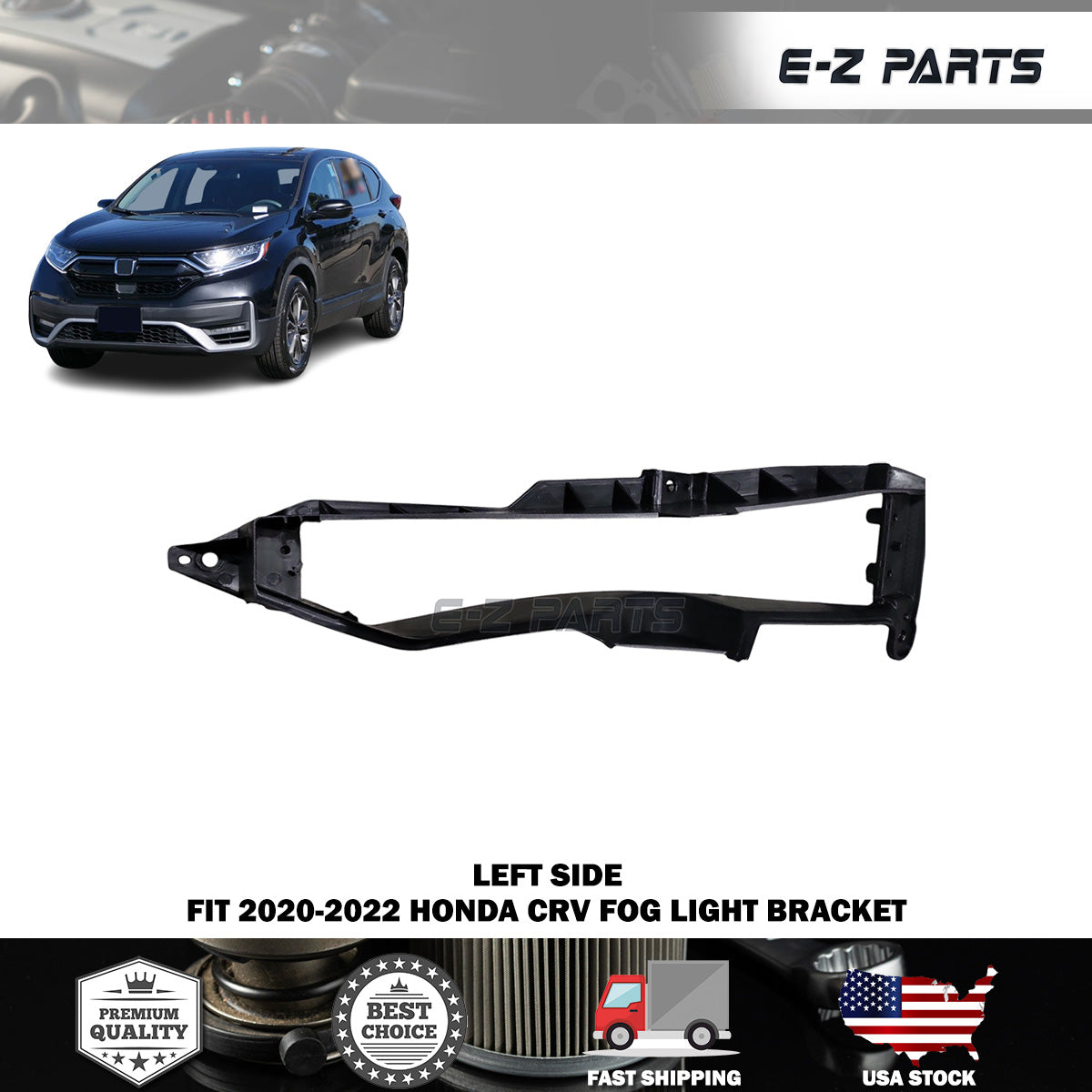 Fit 2020-2022 Honda CRV Left Fog Light Bracket