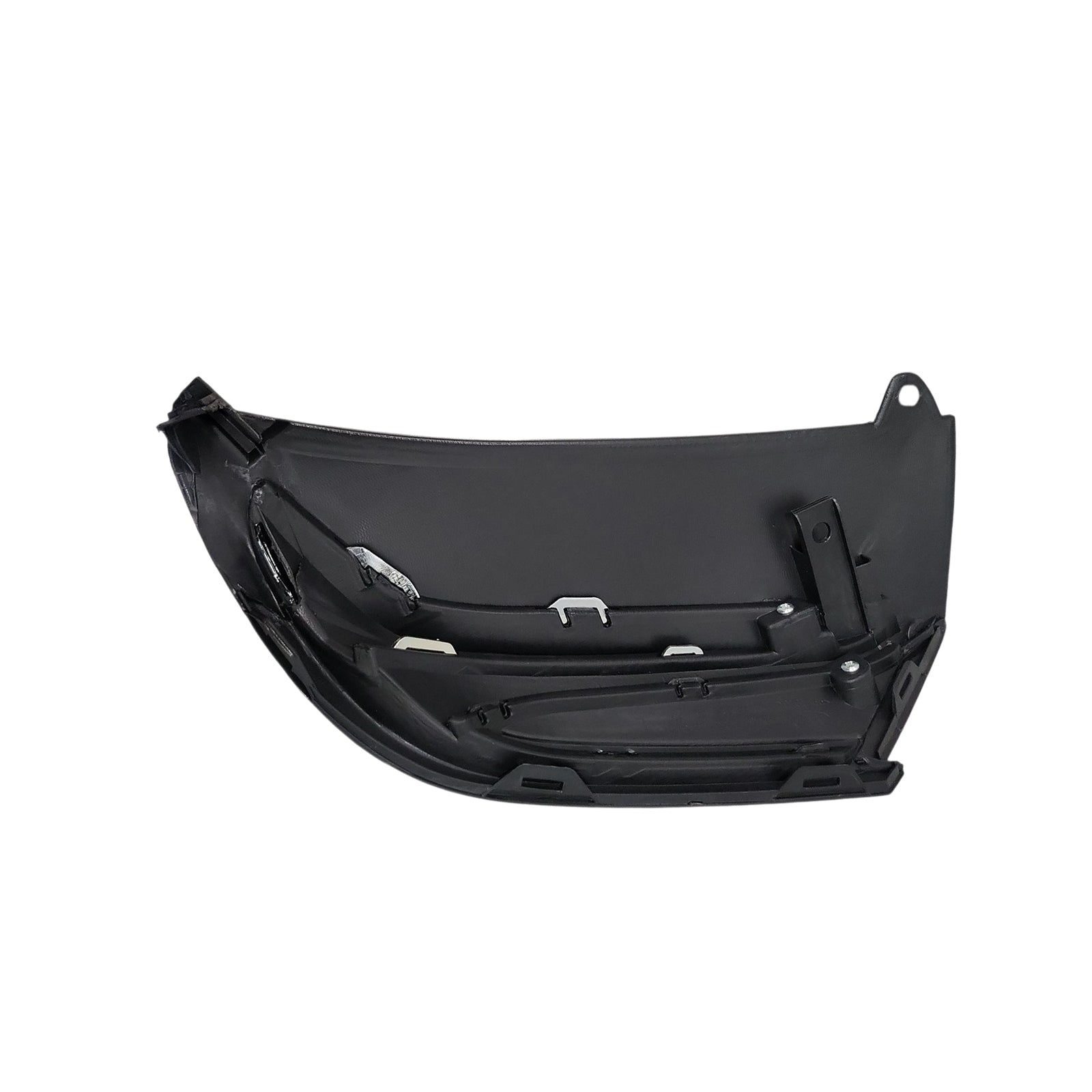 Fit 2018-2022 Honda Accord Bumper Cover Exhaust Hole Trims with Brackets and Reflectors