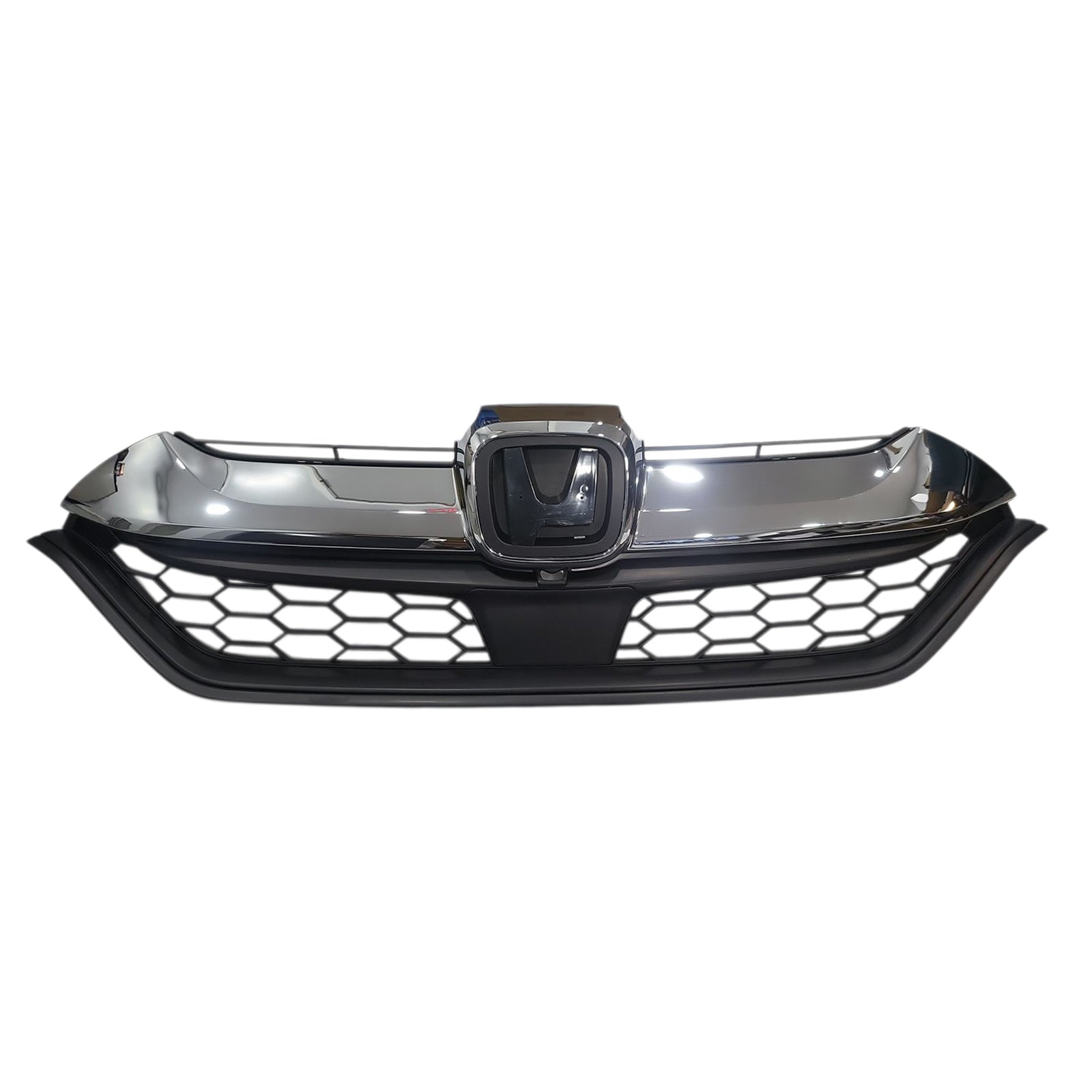 Fit 2017-2019 Honda CRV Front Bumper Kit with Honeycomb Style Grille