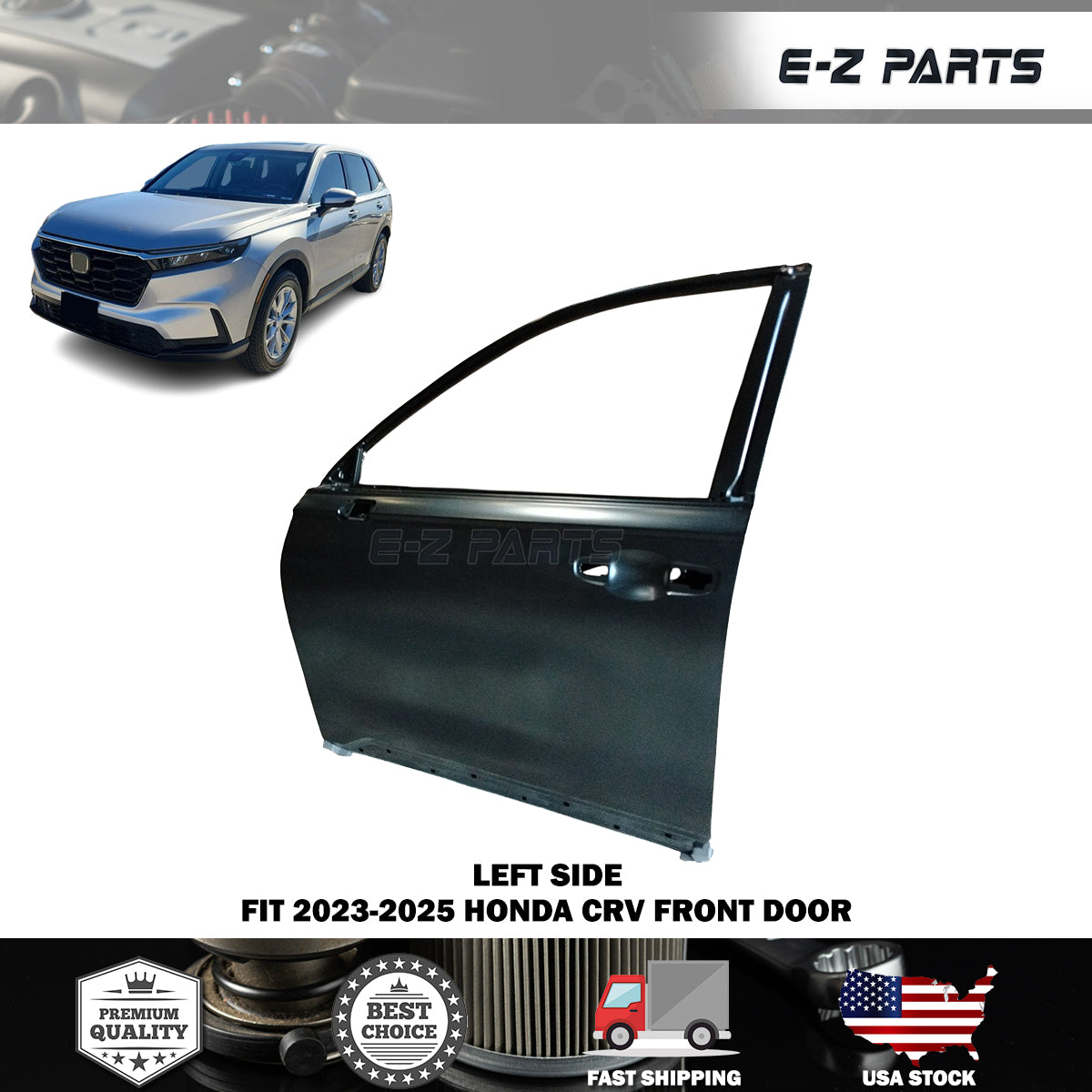 Fit 2023-2025 Honda CRV Left Front Door Driver Side LH