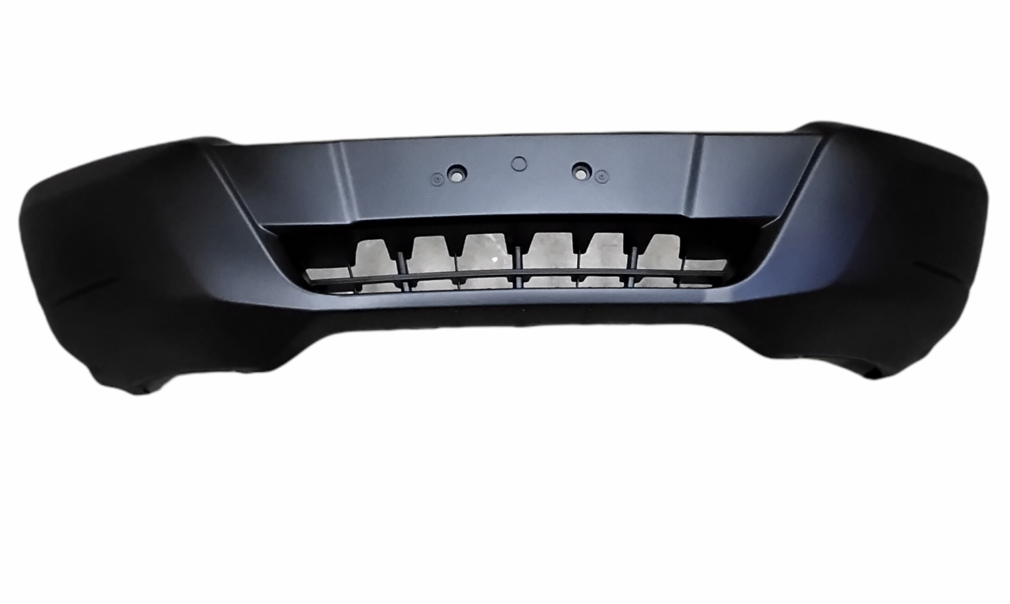 Fit 2015-2019 Ford Transit Upper and Lower Bumper with Chrome and Black Grille