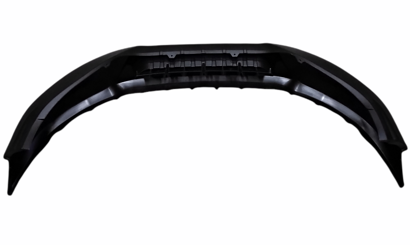 Fit 2015-2019 Ford Transit Upper and Lower Bumper with Chrome and Black Grille