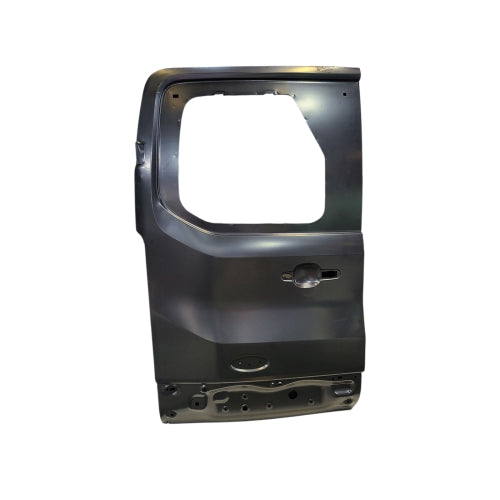 Fit 2015-2025 Ford Transit Left Rear Door & Molding with Window Cut-Out Low Roof