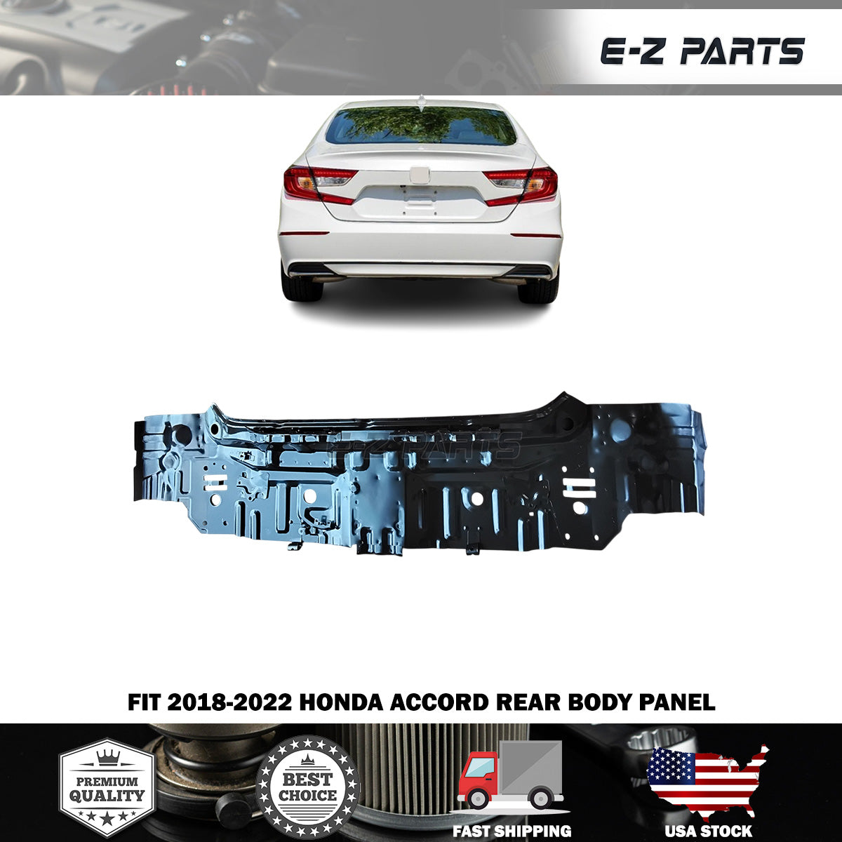 For 2018-2022 Honda Accord Rear Body Panel