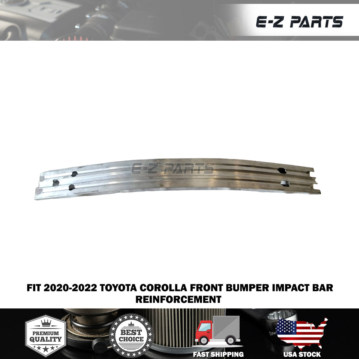 For 2020-2022 Toyota Corolla Front Bumper Impact Bar Reinforcement 5213102270