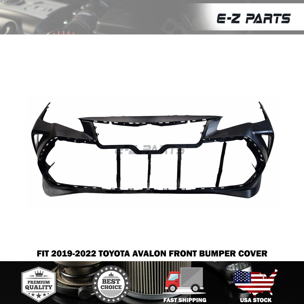 For 2019-2022 Toyota Avalon Front Bumper Cover