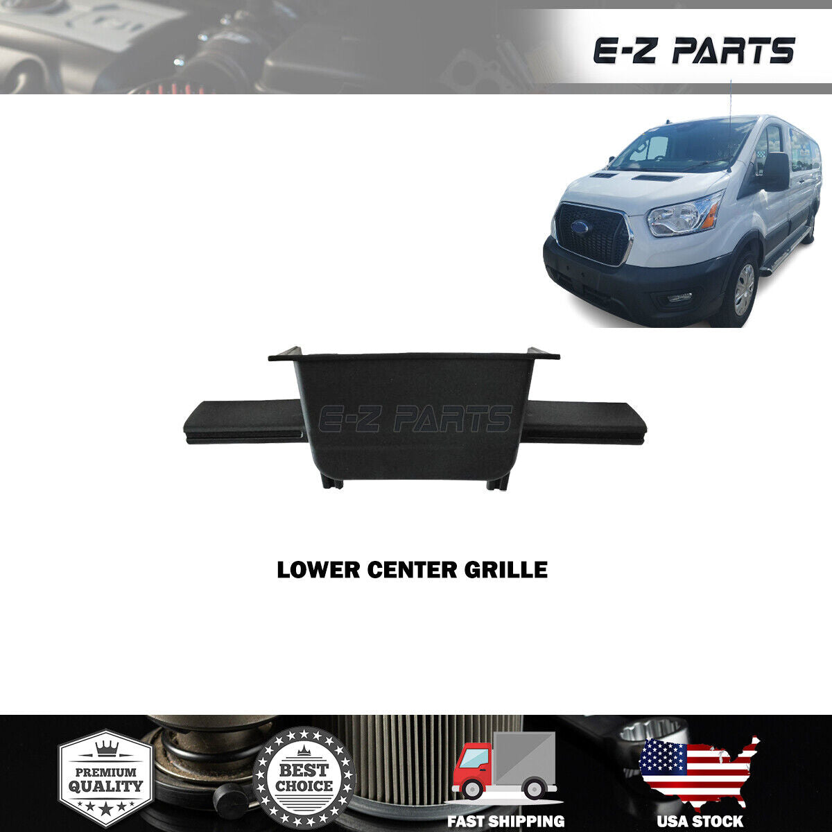 For 2020-2023 Ford Transit Lower Center Grille