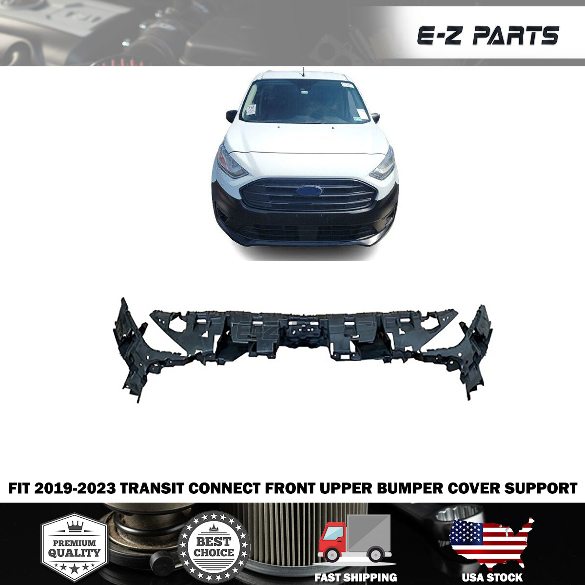 For 2018-2023 Transit Connect Front Bumper Inner Bracket