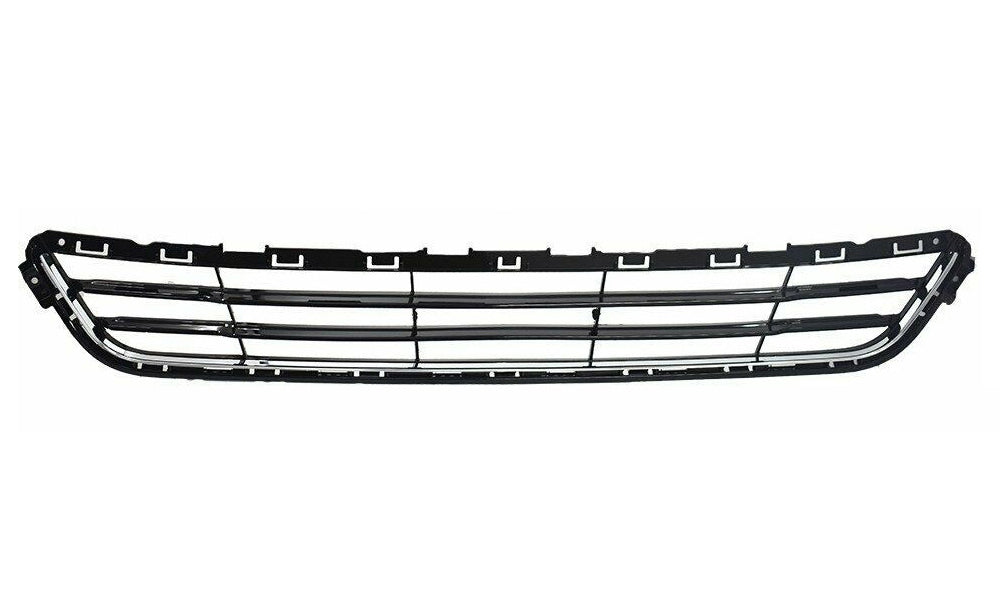 For 2013-2016 Ford Fusion Chrome Upper & Lower Grille Kit with Fog light covers