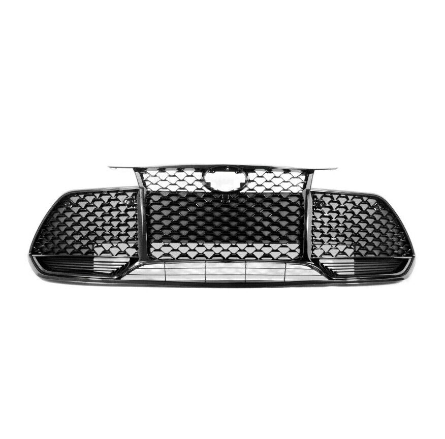 For 2019-2022 Toyota Avalon XSE Front Bumper Grille Honeycomb Gloss Black