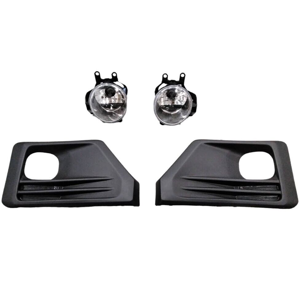 For 2019-2022 Toyota RAV4 TRD Both Left & Right Fog Lights and Fog Light Covers