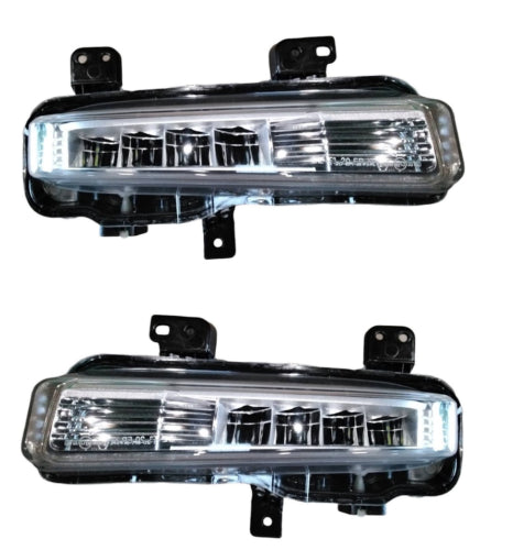For 2020-2022 Ford Explorer Both Left & Right Fog Light Cover With Fog Light