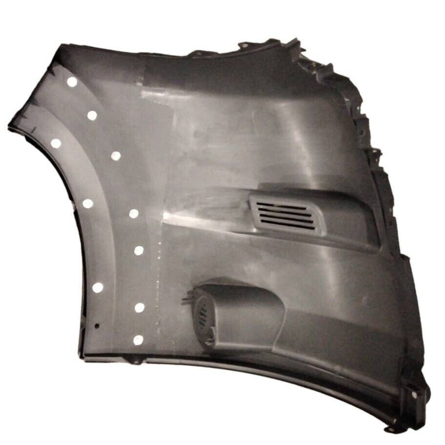 For 2019-2022 RAM Promaster Front Left Bumper Endcap Black Without Fog Lamp