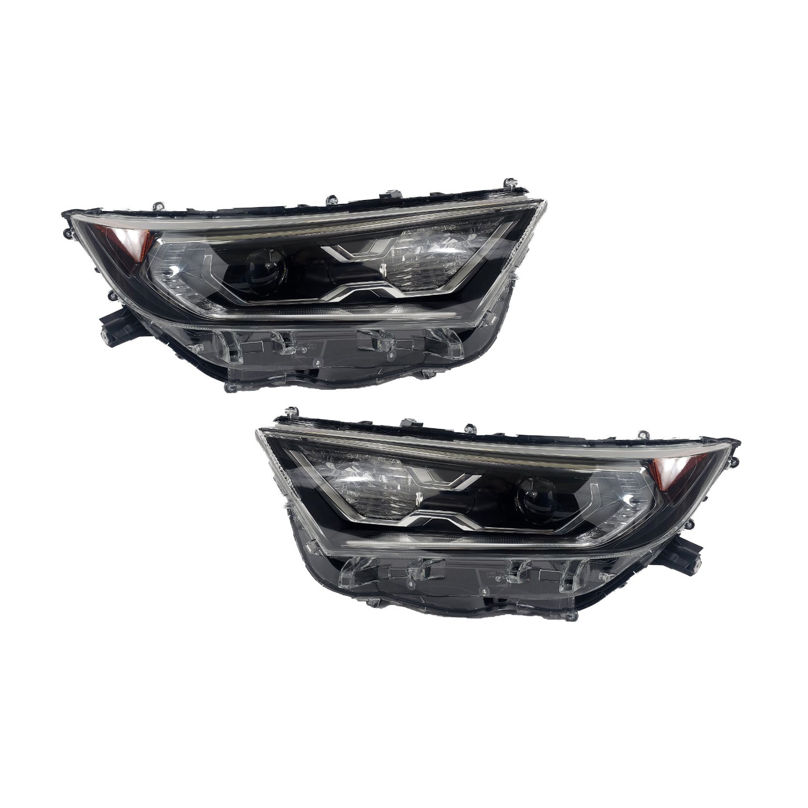Premium Quality for 2019-2021 Toyota RAV4 Hybrid Headlight Both Left & Right Side Pair