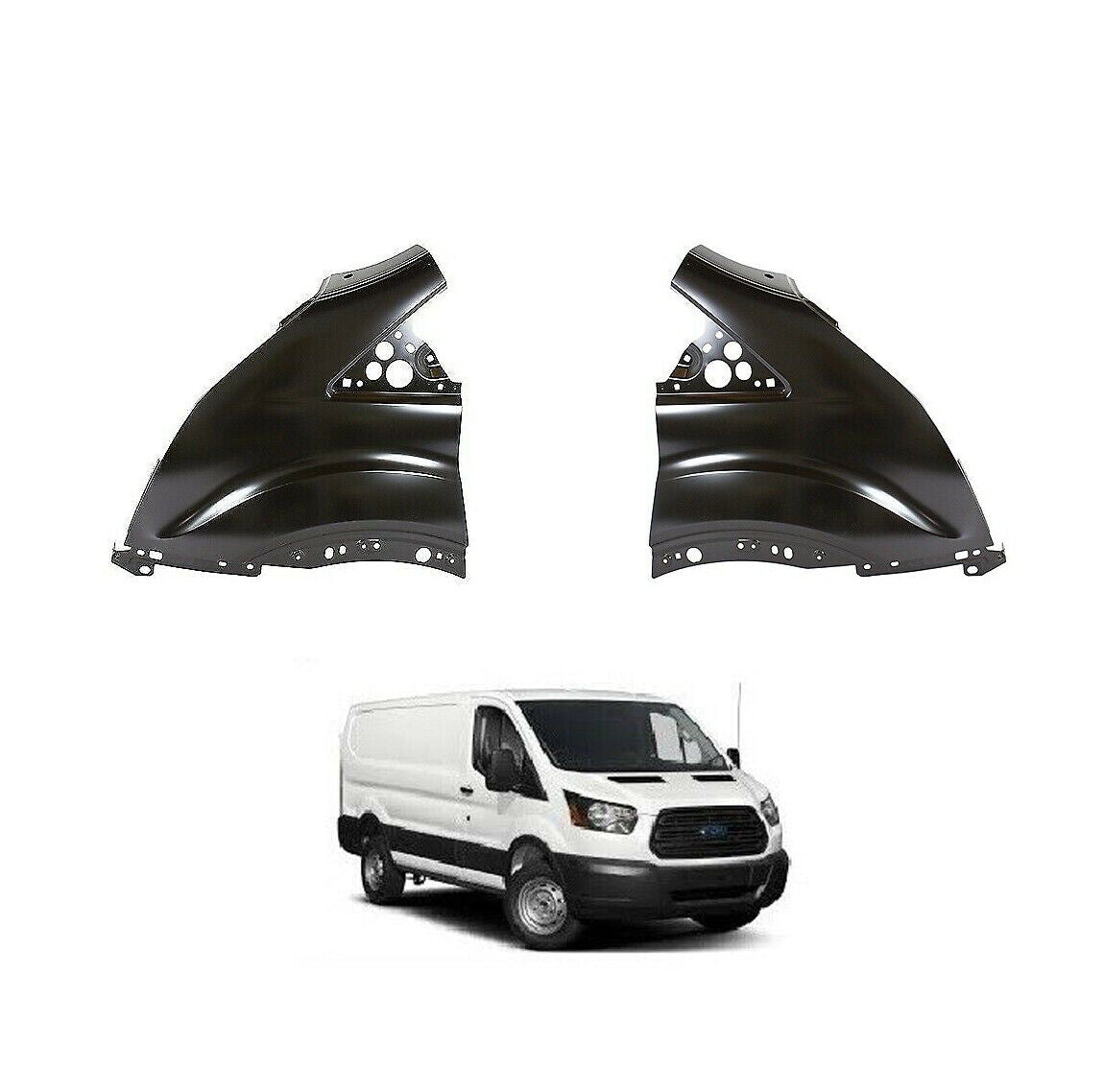 For 2015-2023 Ford Transit Hood & Fender Kit