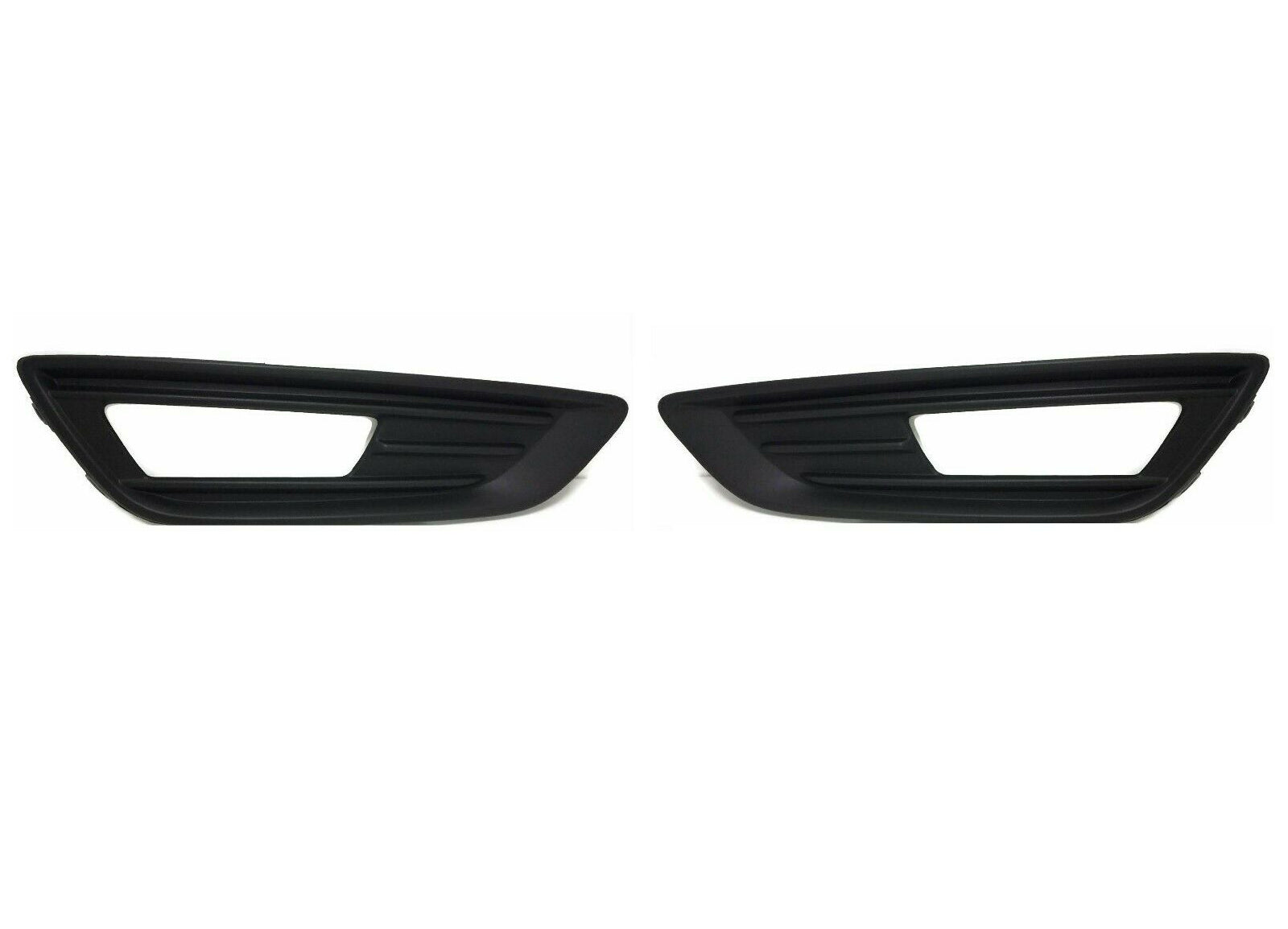 Premium Quality for 2015-2018 Ford Focus Fog Light Bezel Pair LH+RH Side S SE