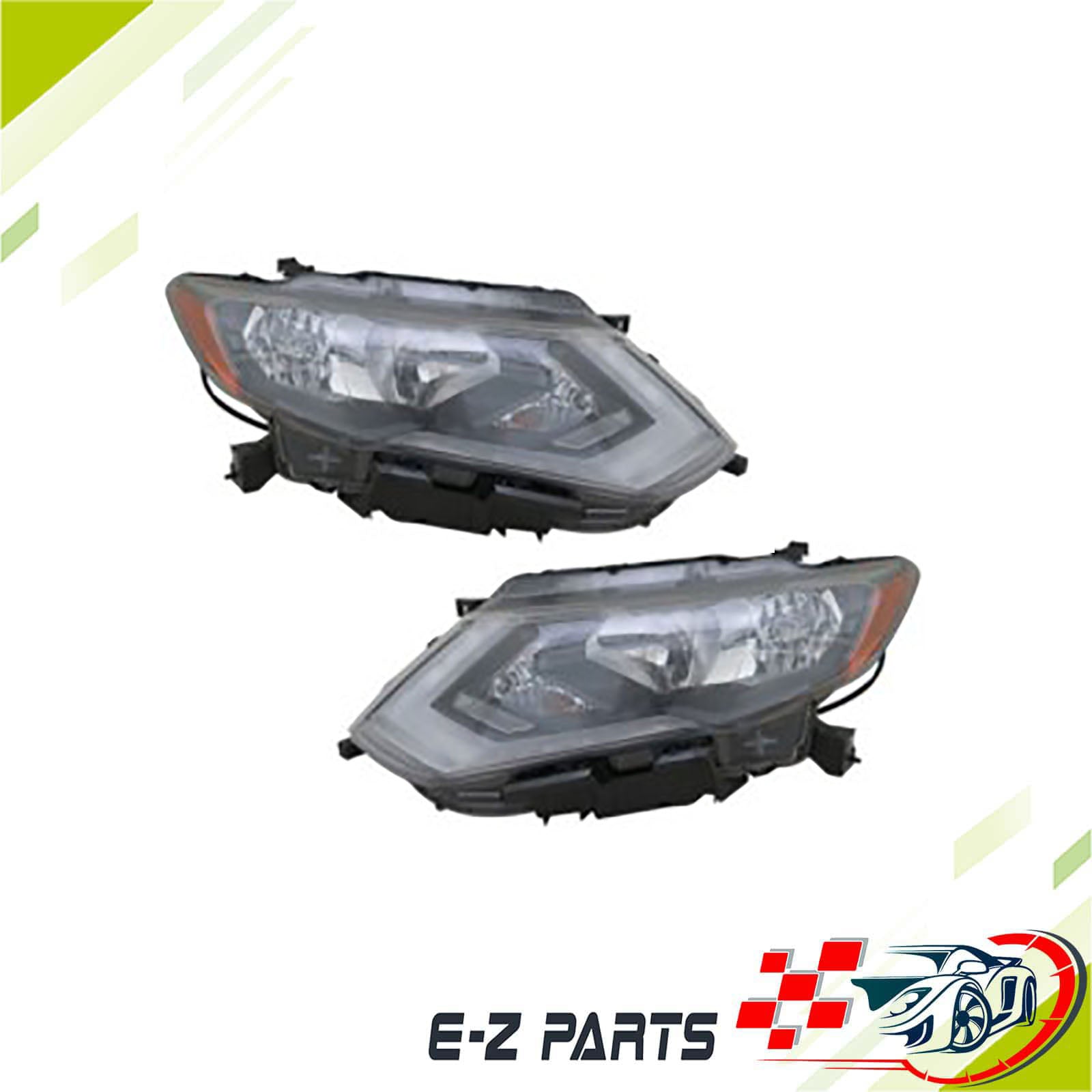 Premium Quality for 2017-2019 Nissan Rogue Headlight Both Left & Right Side