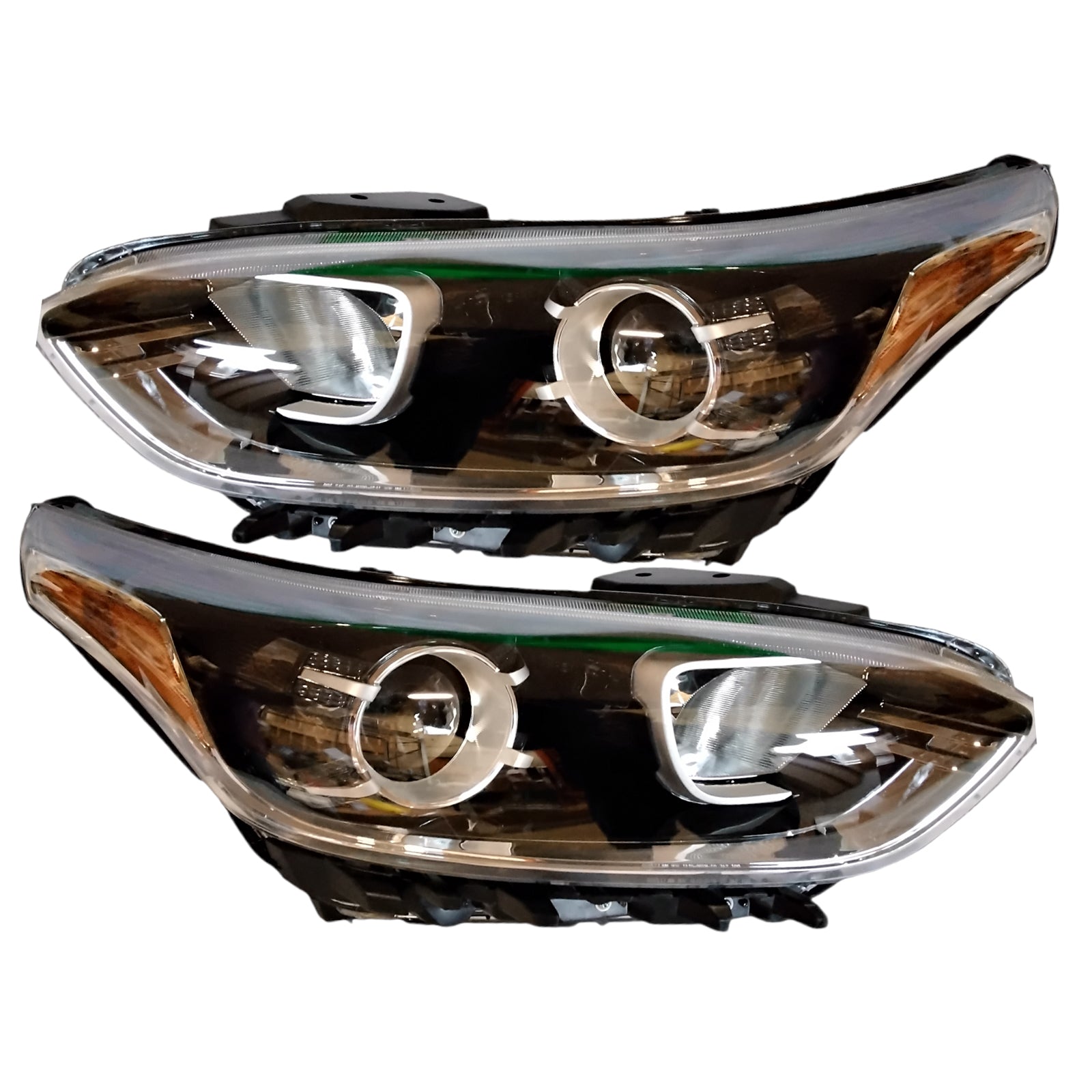 Premium Quality for 2019-2020 Kia Forte Headlights Both LH + RH Side