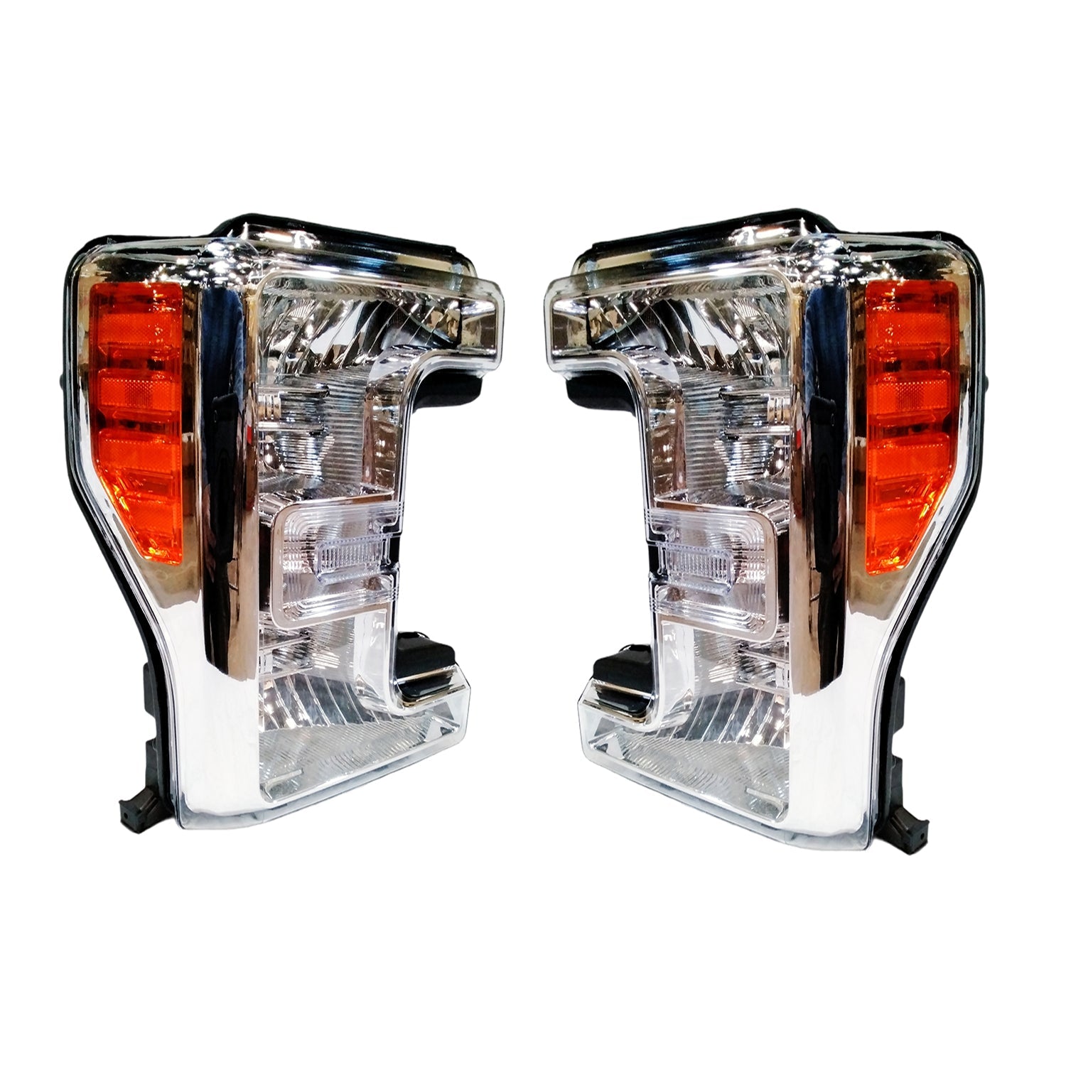 Premium Quality for 2017-2019 Ford F250 F350 Headlight Both LH + RH Side