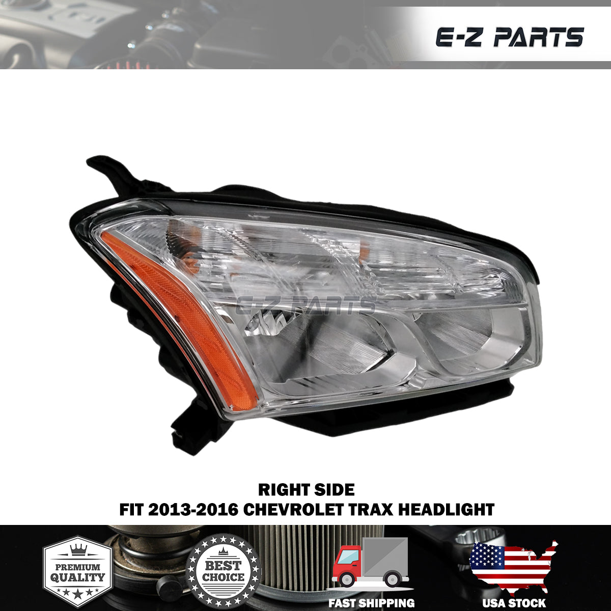 For 2013-2016 Chevrolet Trax Headlights Right Side