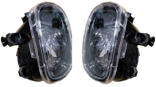 For 2021-2022 Nissan Rogue Upper and Lower Grilles with Fog Lights and Covers