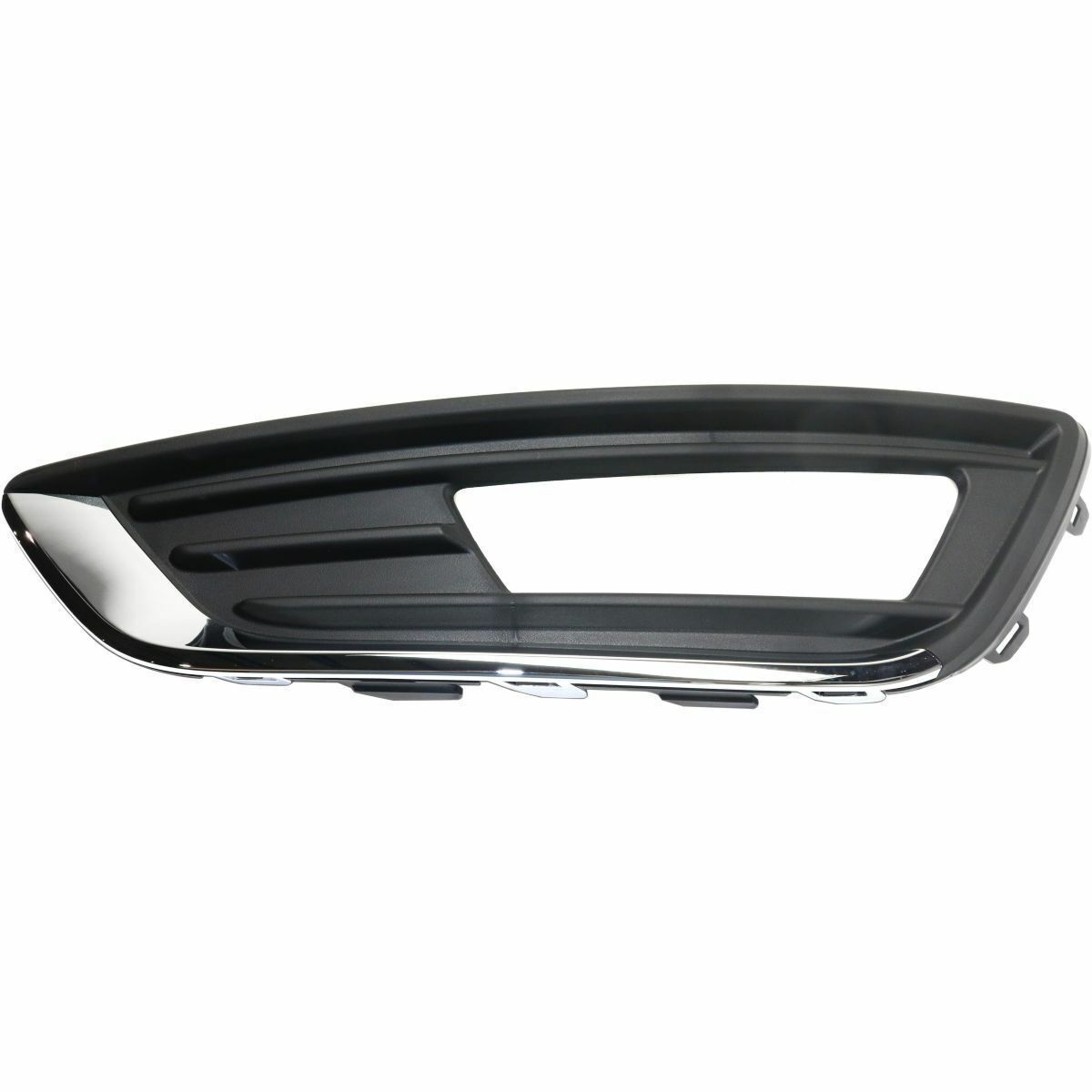 Premium Quality for 2015-2018 Ford Focus Fog Light Bezel with Chrome Trim LH Hand