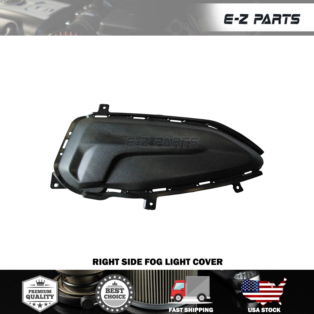 For 2019-2021 Ford Edge Right Fog Light Cover Passenger Side RH