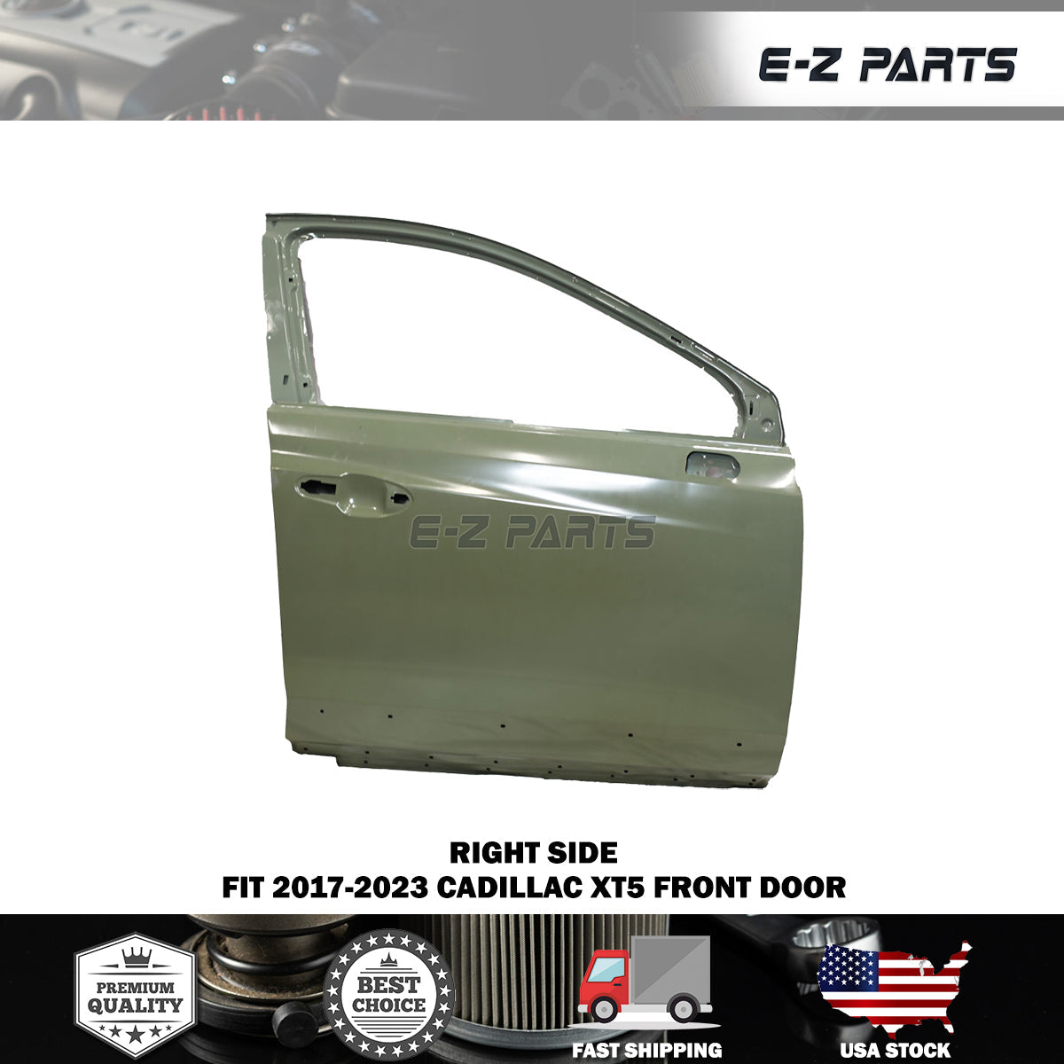 Fit 2017-2023 Cadillac XT5 Front Door Right Side RH