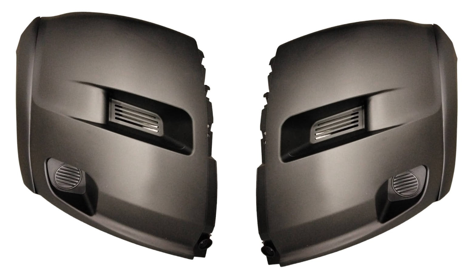 For 2019-2022 RAM Promaster Front Both Left & Right Bumper Endcap Black Without