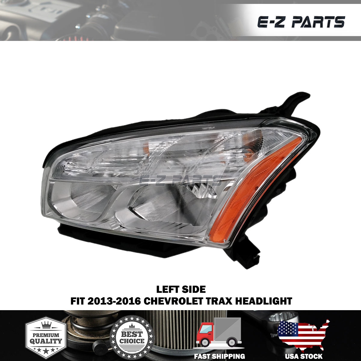 For 2013-2016 Chevrolet Trax Headlights Left Side